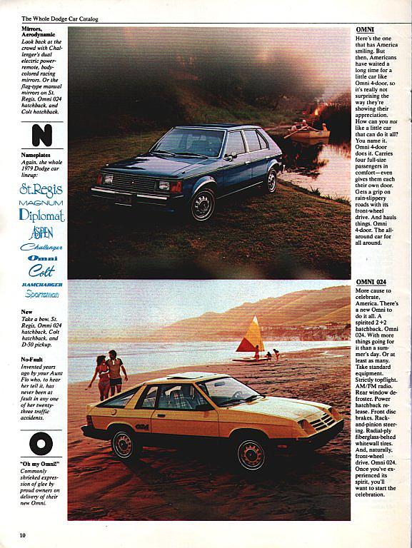 1979 Dodge Brochure Page 3